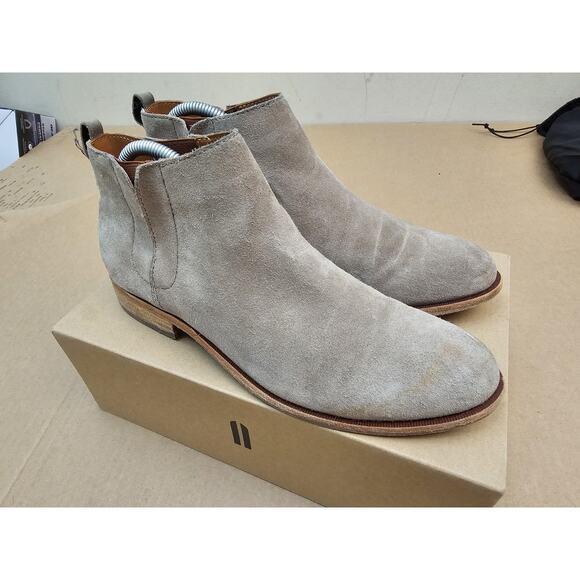 Kork-Ease Shoes - Kork-Ease Womens Velma Chelsea Boot Taupe Suede, Size 10